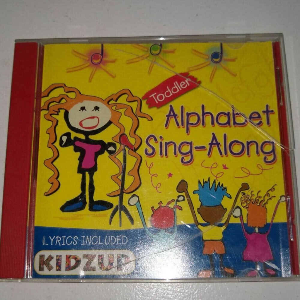 KidzUp Toddlers Alphabet Sing-Along Songs - Various Artists CD 2000 Used